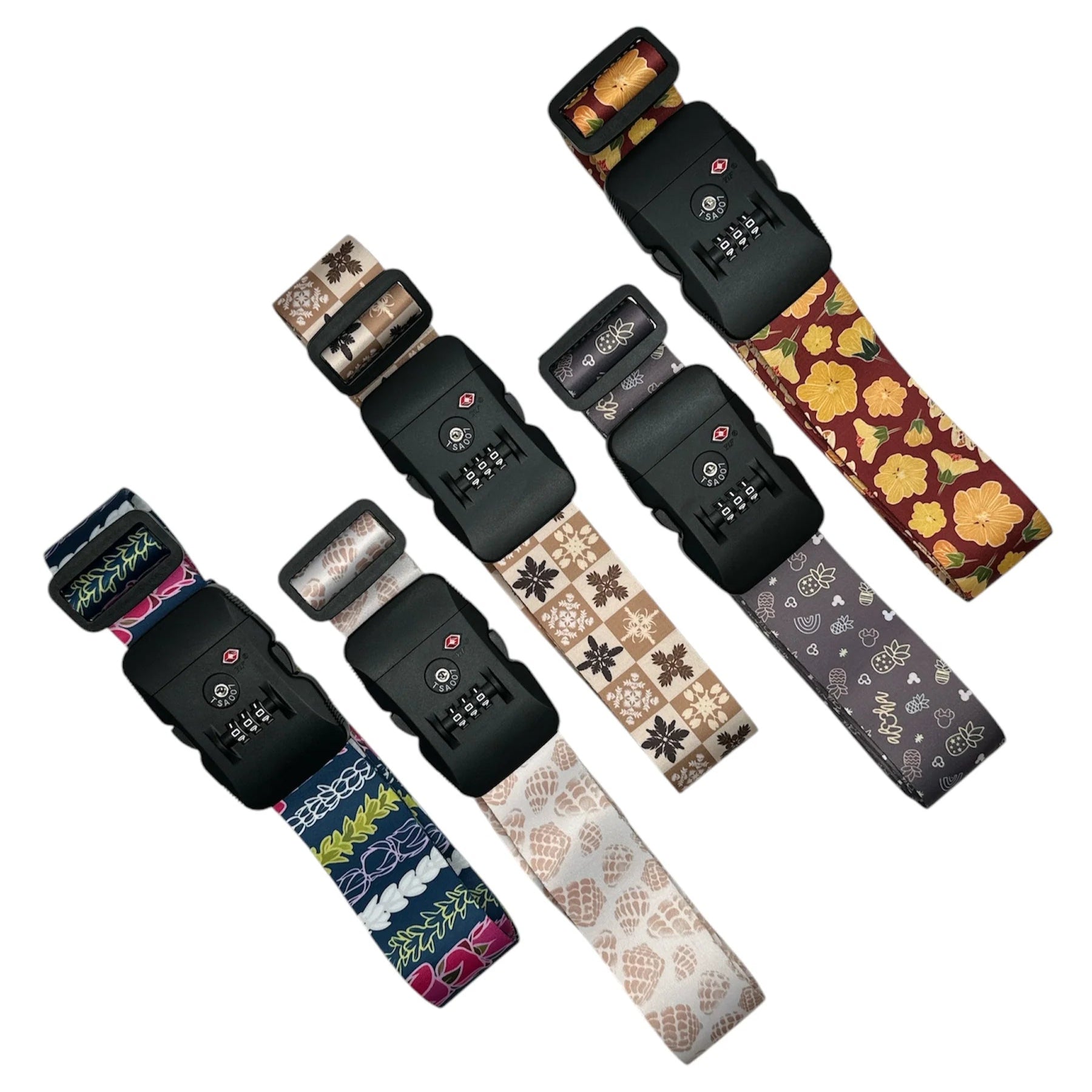 TSA Approved Luggage Straps