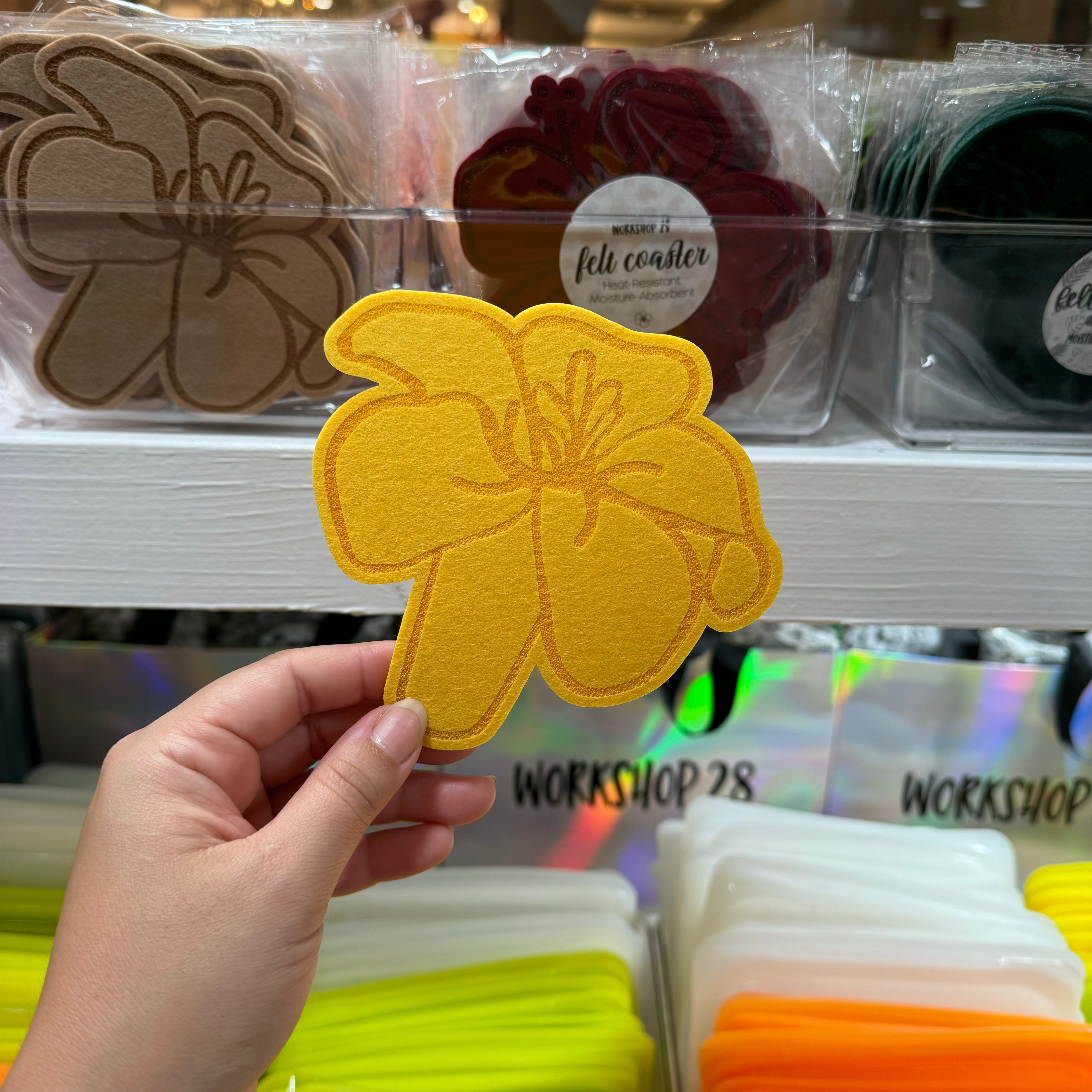 PUAKENIKENI FELT COASTER