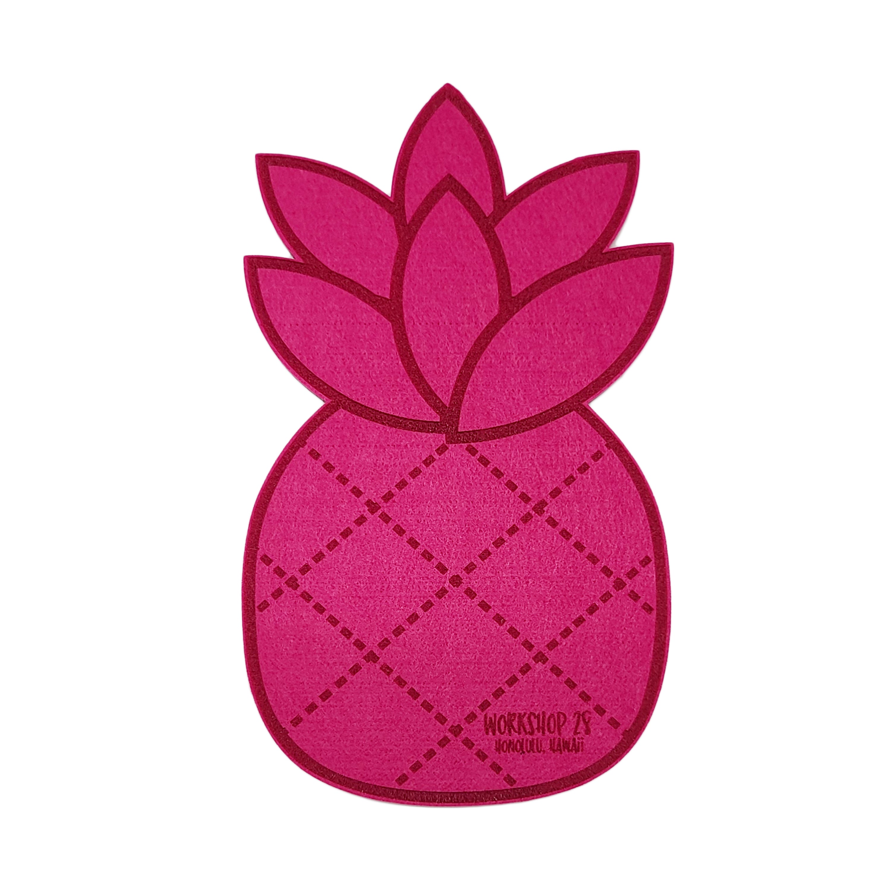 PINEAPPLE FELT TRIVET