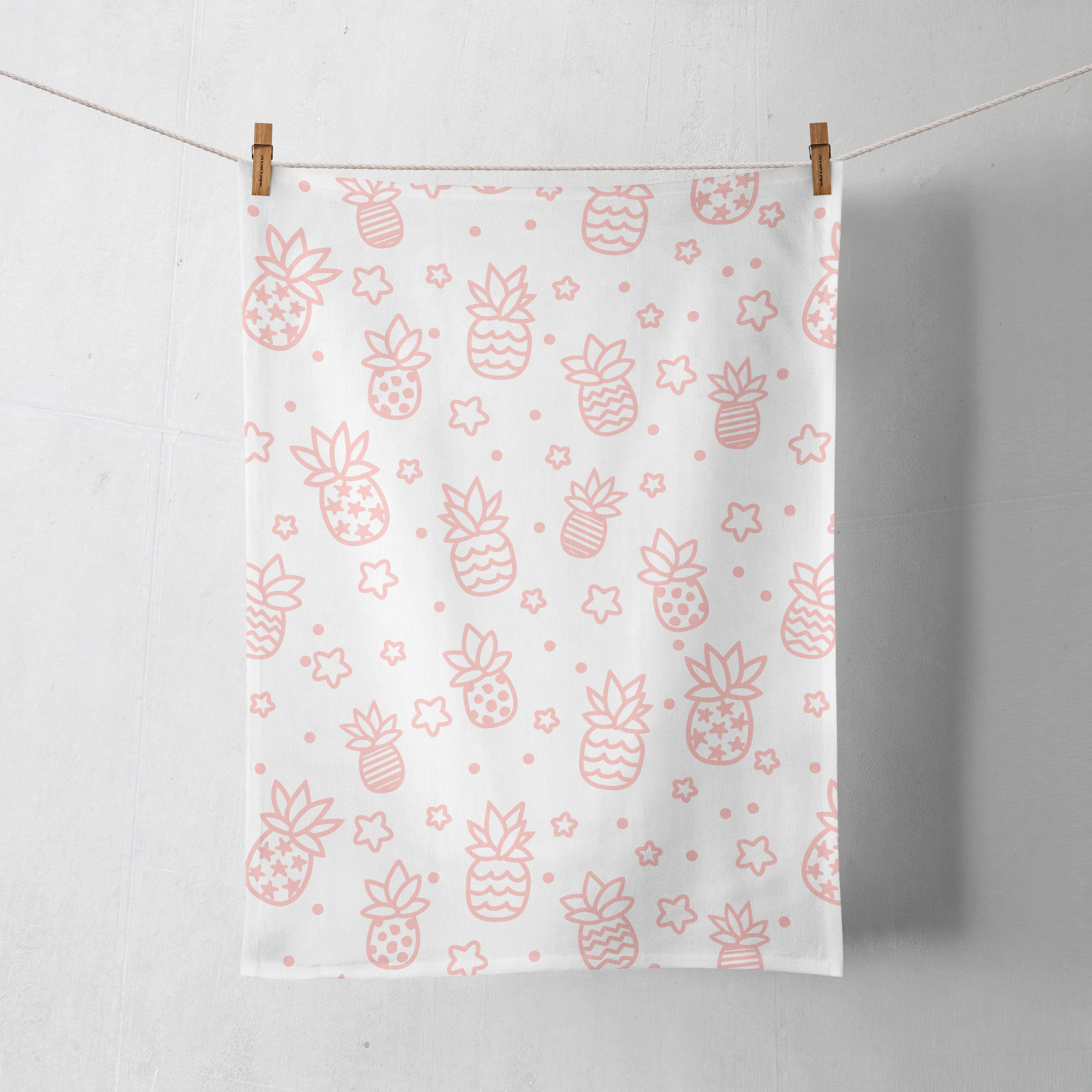 PINEAPPLE CONFETTI COTTON DISHCLOTH