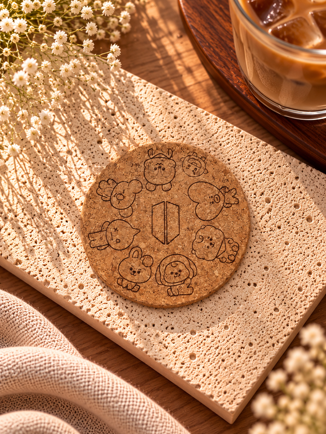 BT21 ARMY COASTER
