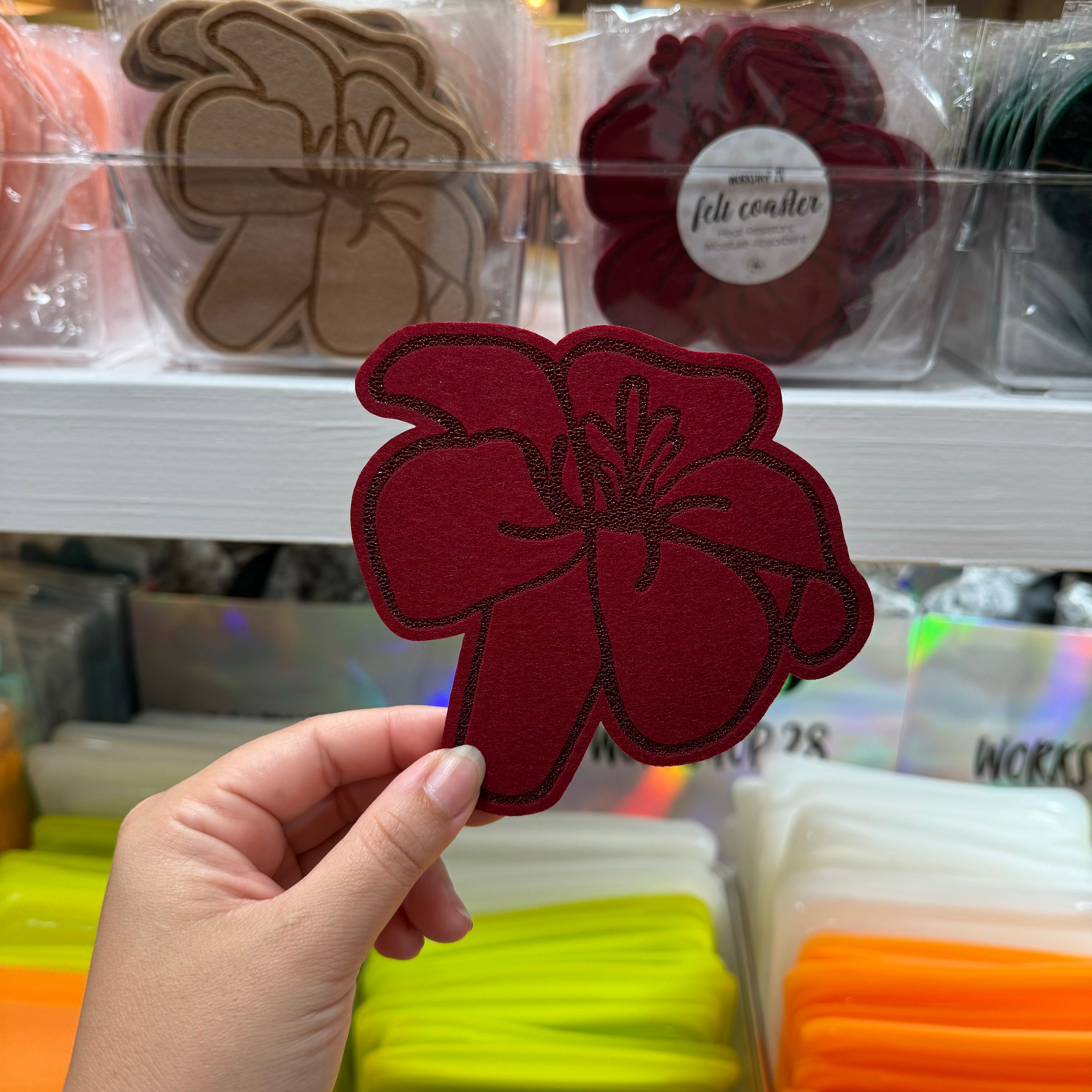 PUAKENIKENI FELT COASTER