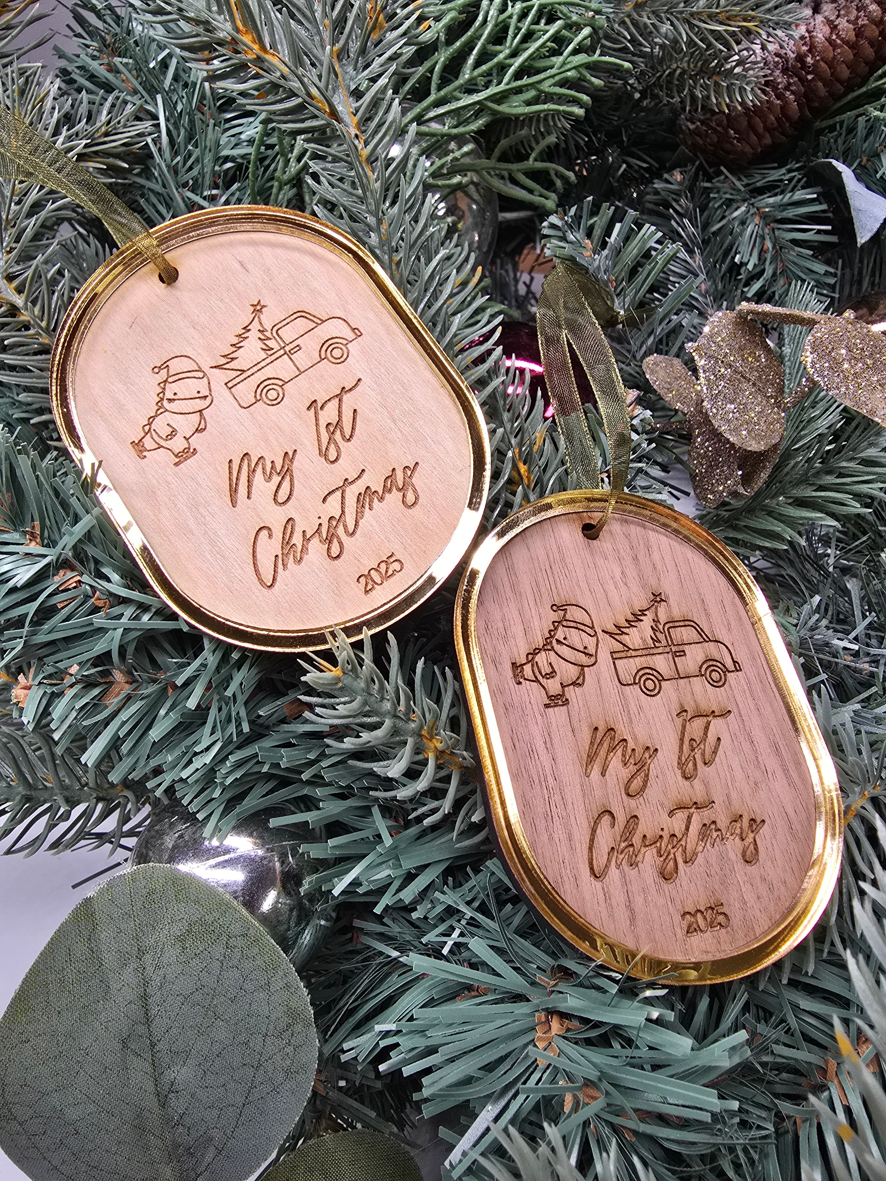 BABY'S 1ST CHRISTMAS ORNAMENT