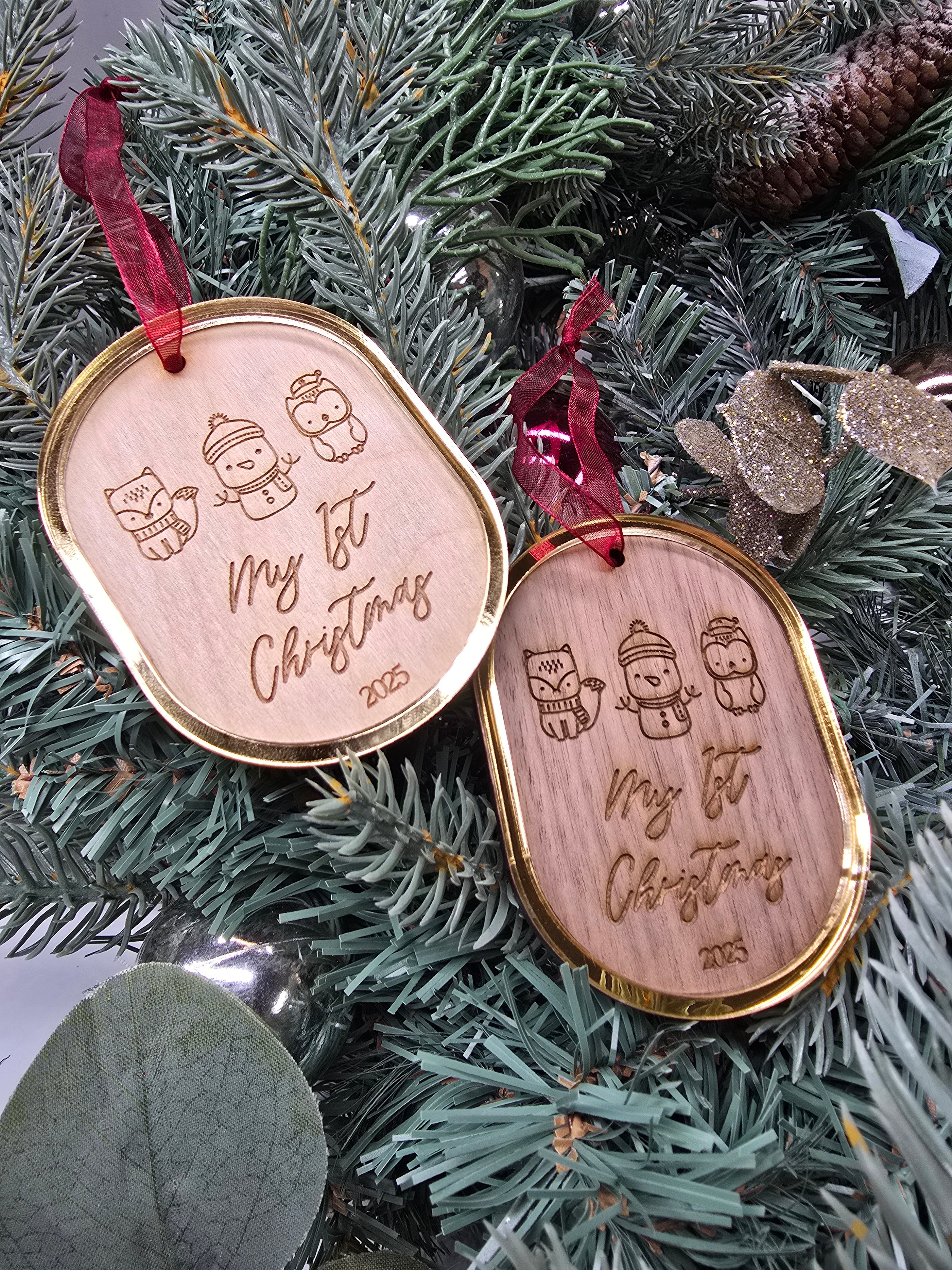 BABY'S 1ST CHRISTMAS ORNAMENT