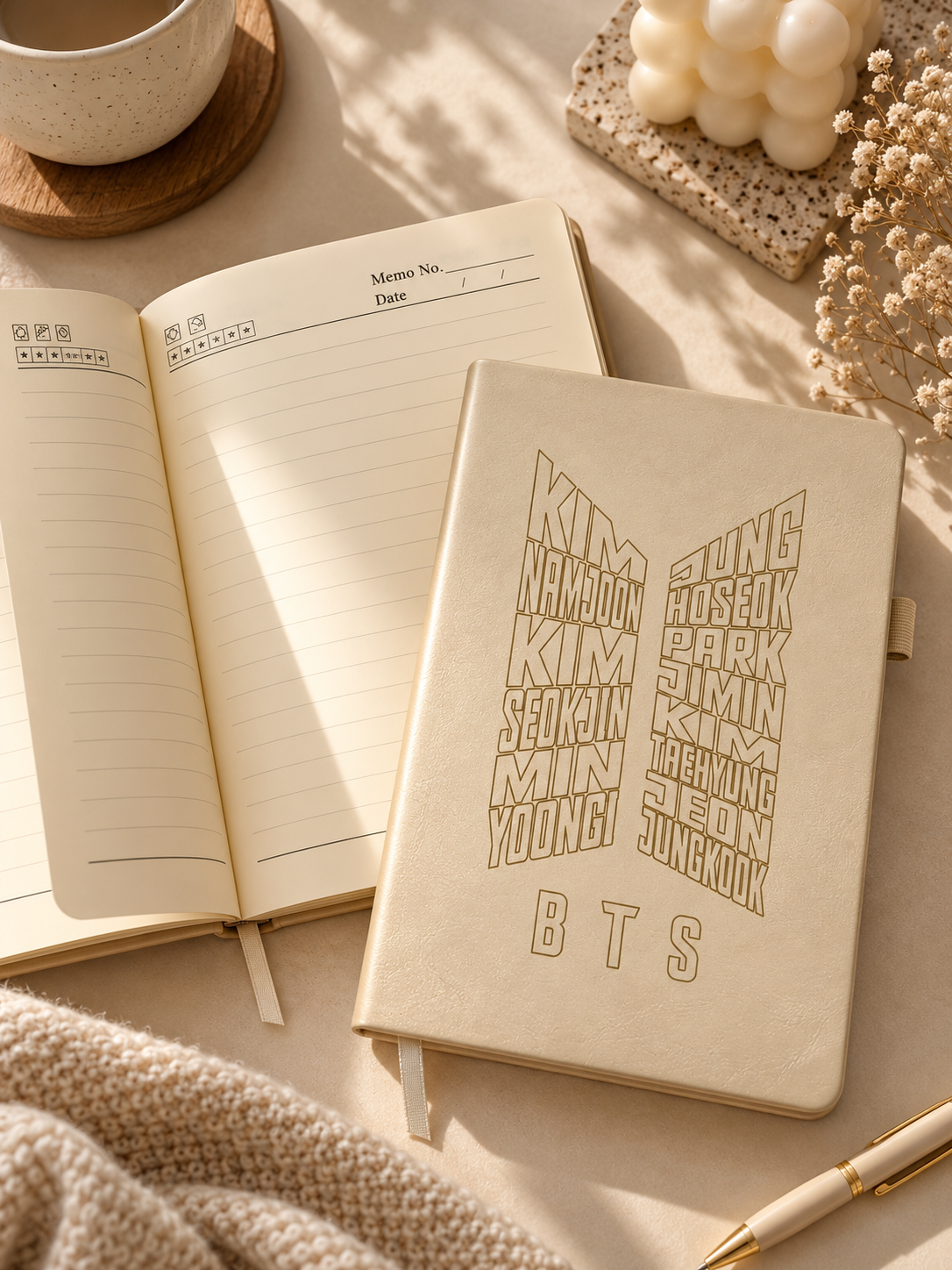 BTS FAN CHANT NOTEBOOK