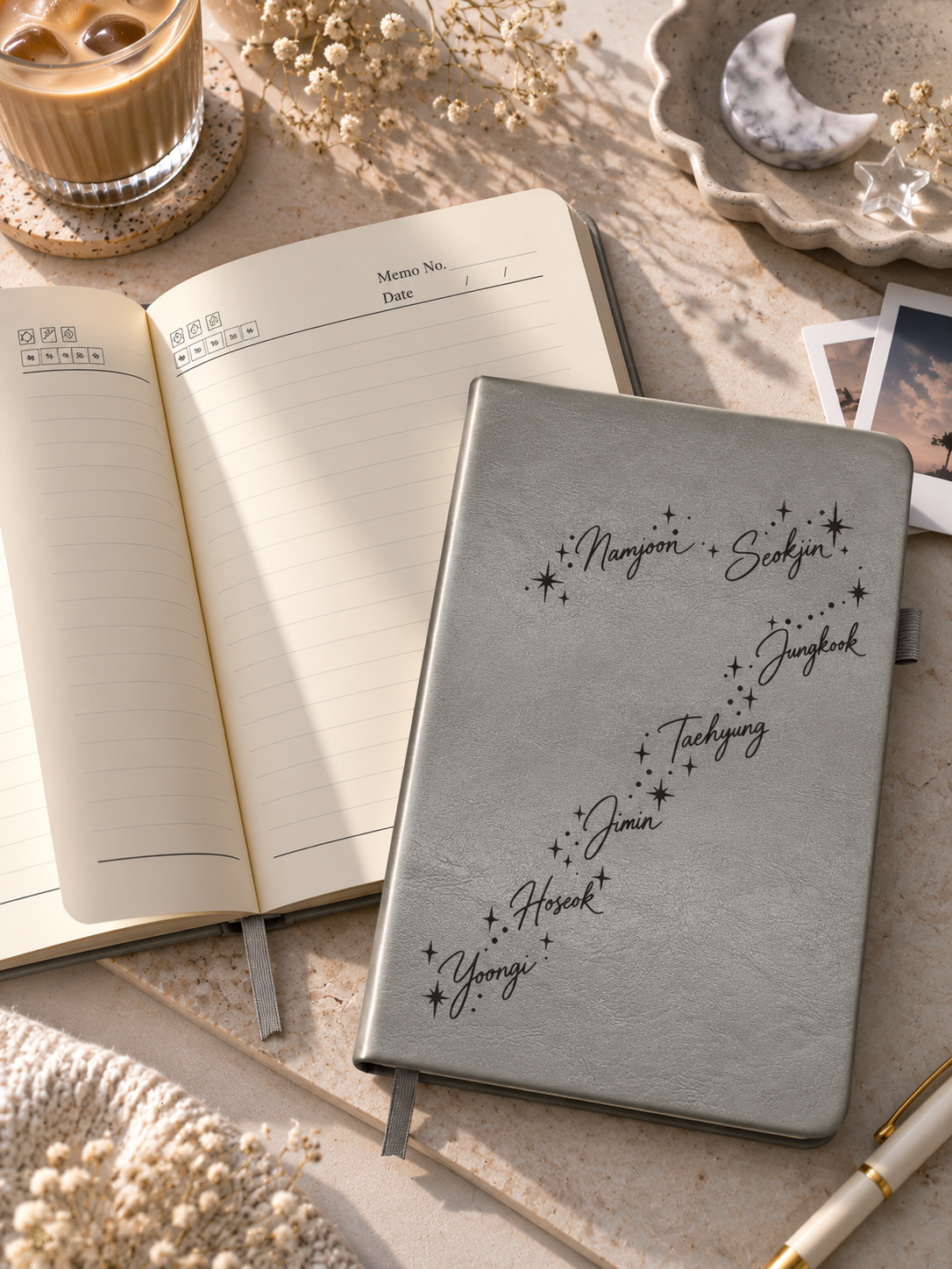 BTS OTSEVEN NOTEBOOK