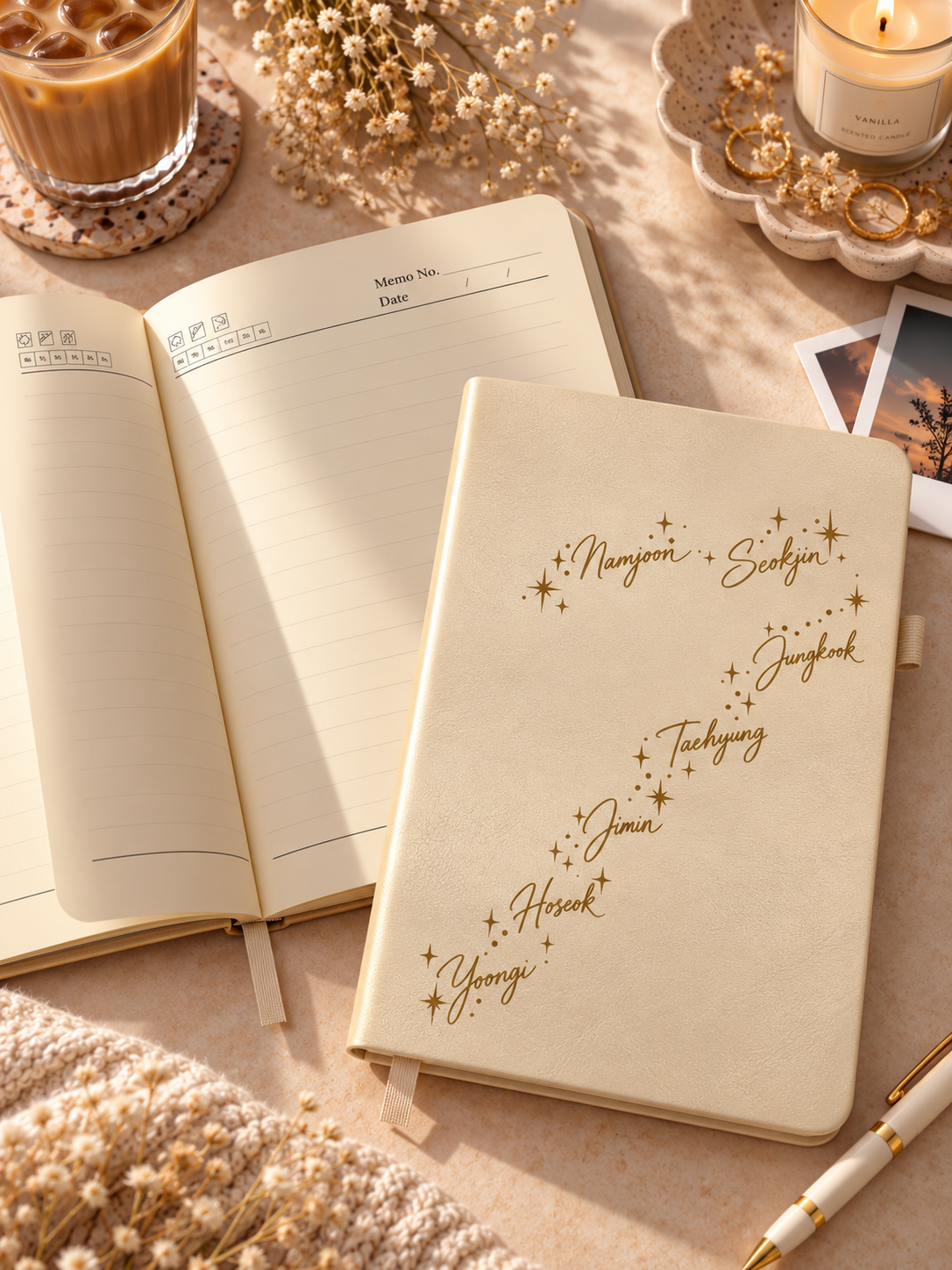 BTS OTSEVEN NOTEBOOK