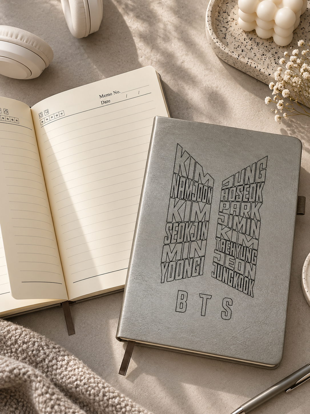 BTS FAN CHANT NOTEBOOK