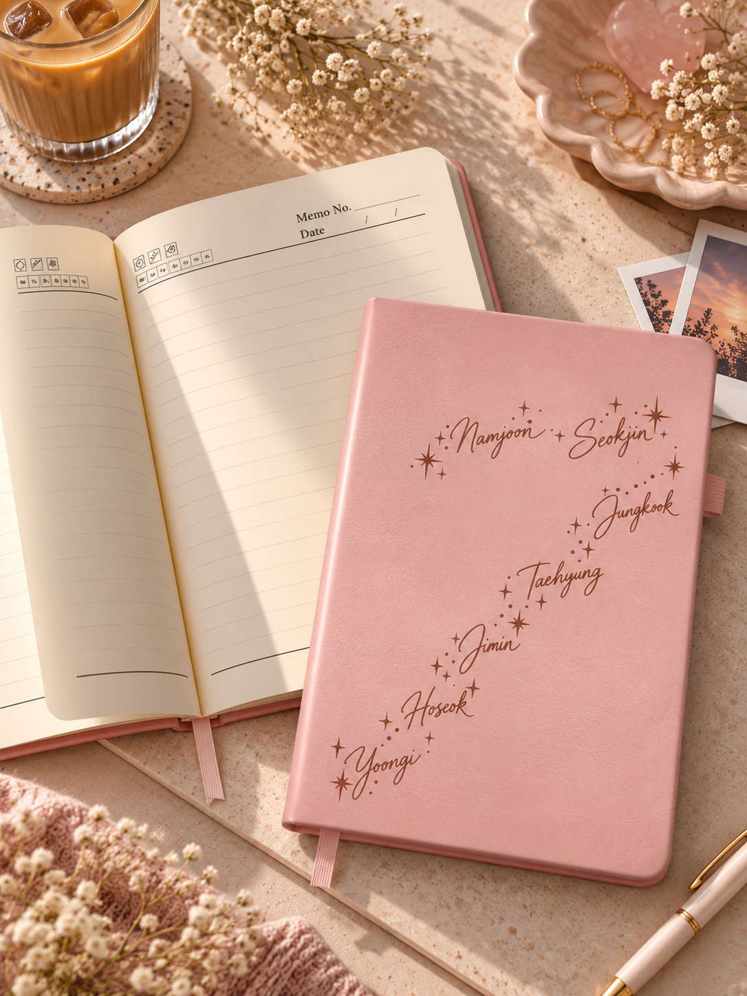 BTS OTSEVEN NOTEBOOK