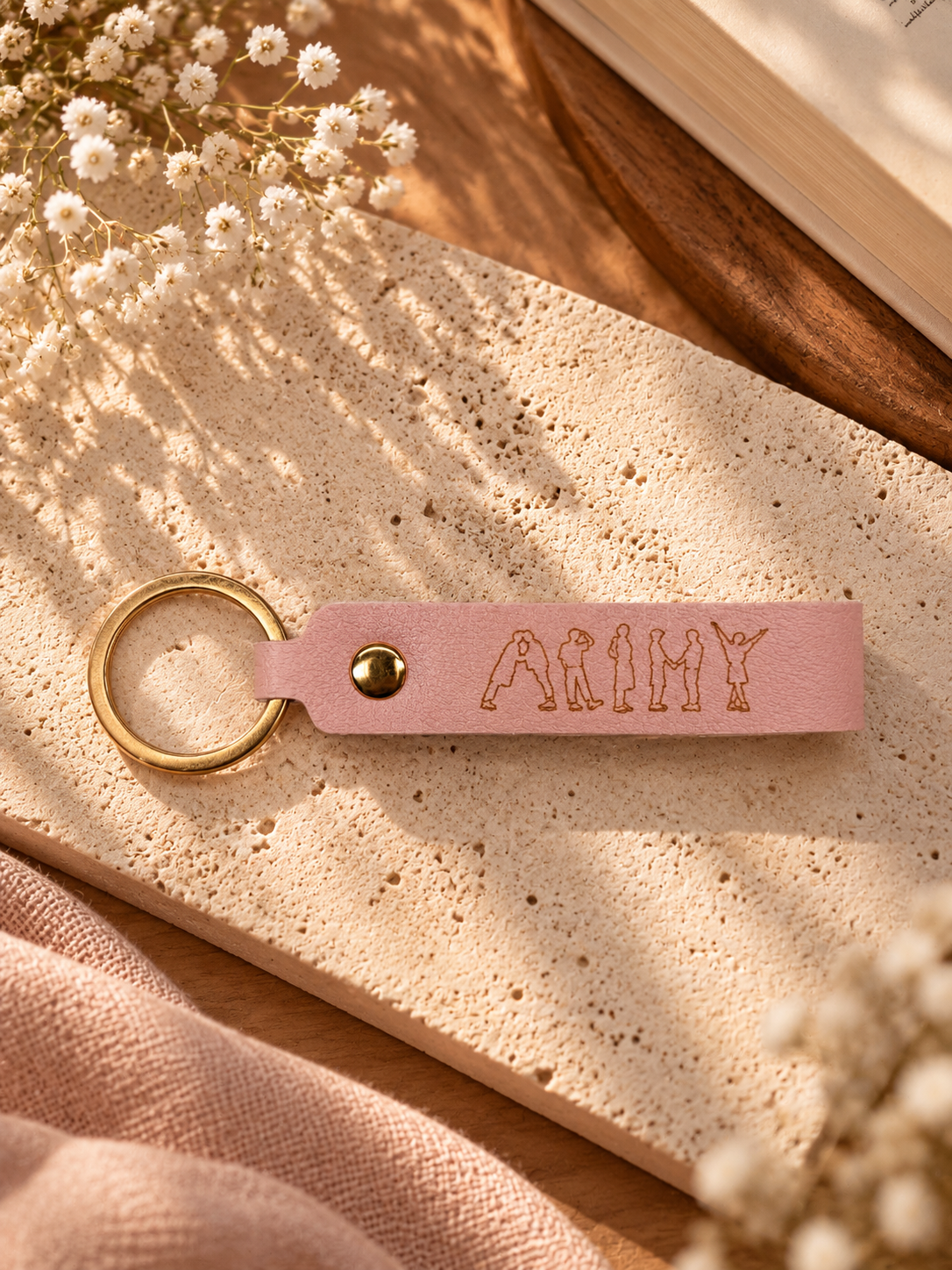 BTS ARMY LOGO KEYCHARM