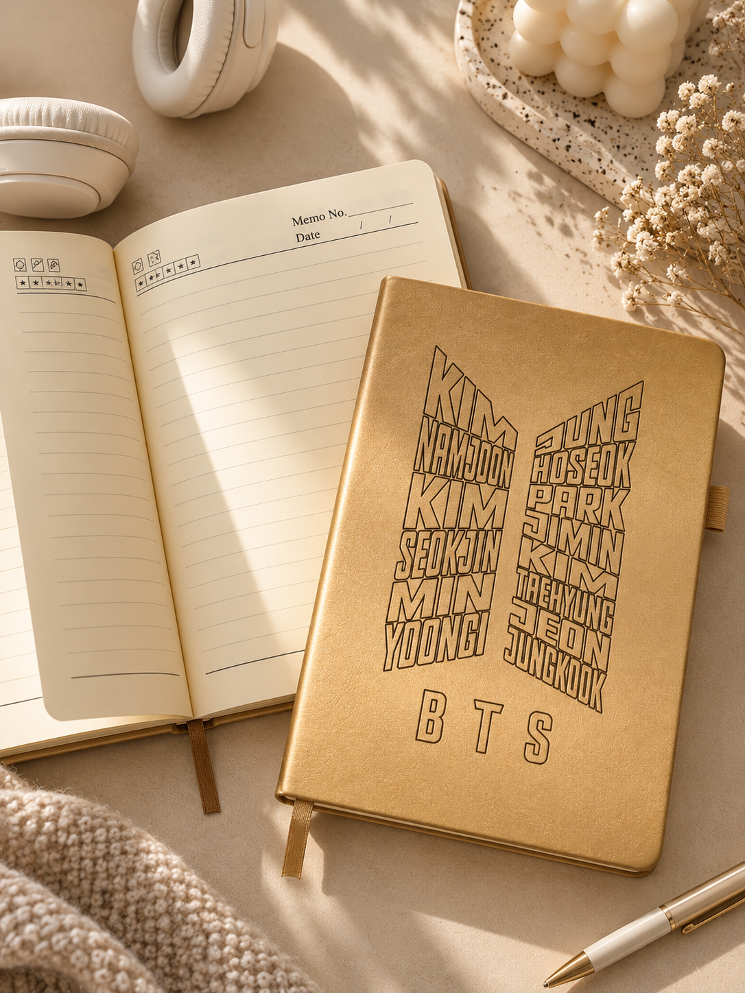 BTS FAN CHANT NOTEBOOK