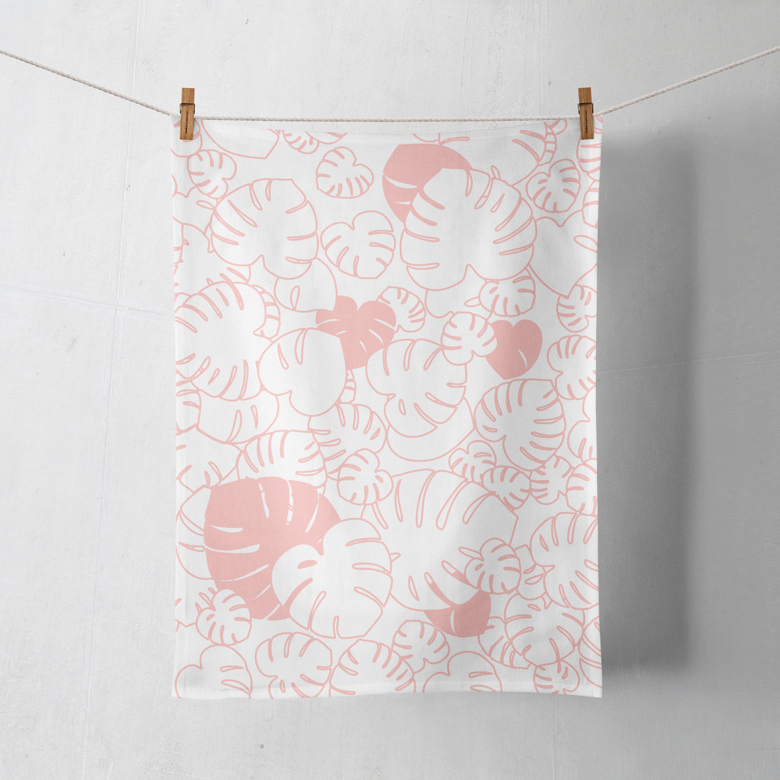 MONSTERA COTTON DISHCLOTH