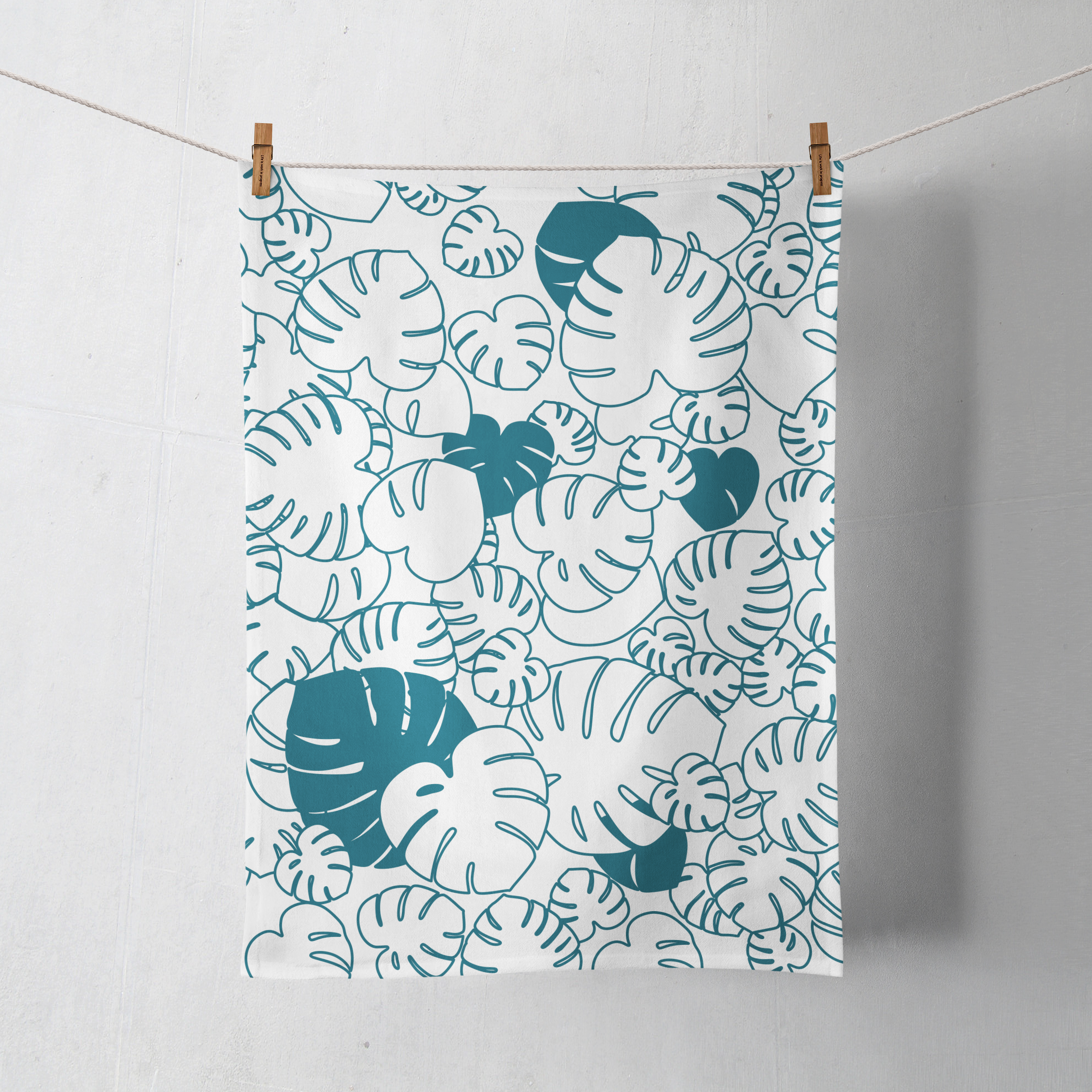 MONSTERA COTTON DISHCLOTH