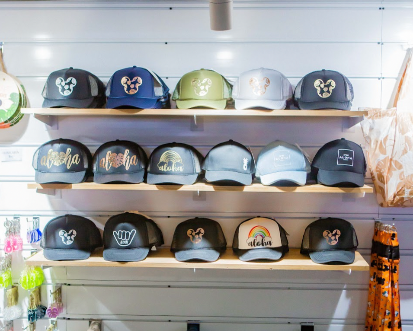 MONSTERA MOUSE TRUCKER HAT