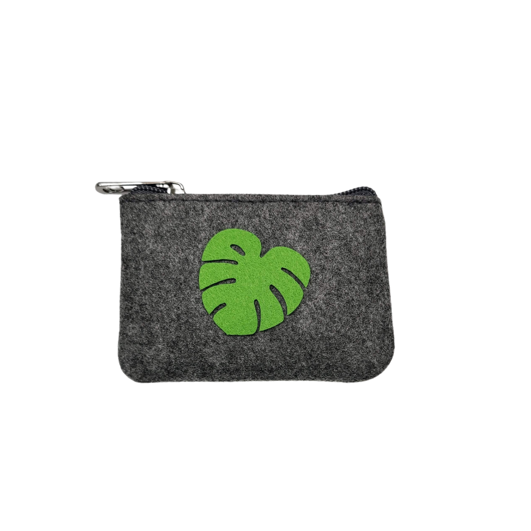 MINI FELT ZIPPER POUCH