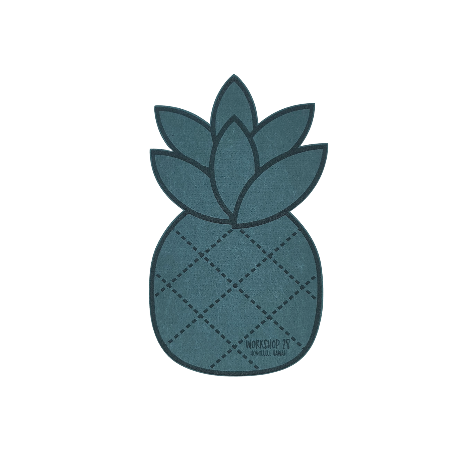 PINEAPPLE FELT TRIVET
