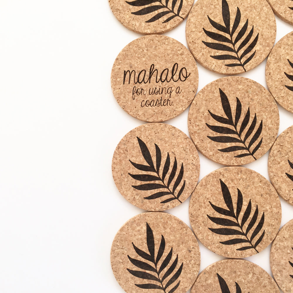 LEAF ME IN HAWAII COASTER