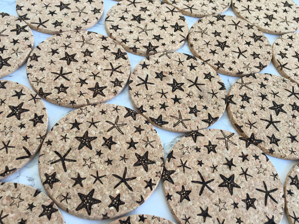 STARFISH STRUCK COASTER